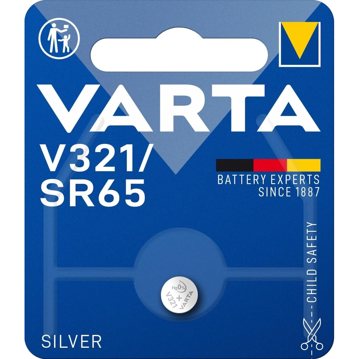 Varta V321/SR65 Silver Coin 1 pakke