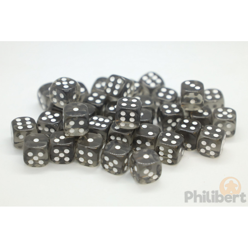 Set de 36 Dés Chessex : Translucides