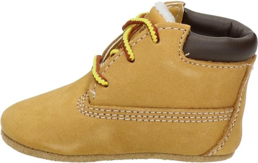 Timberland Crib Set babyschoentje van nubuck met muts giftbox
