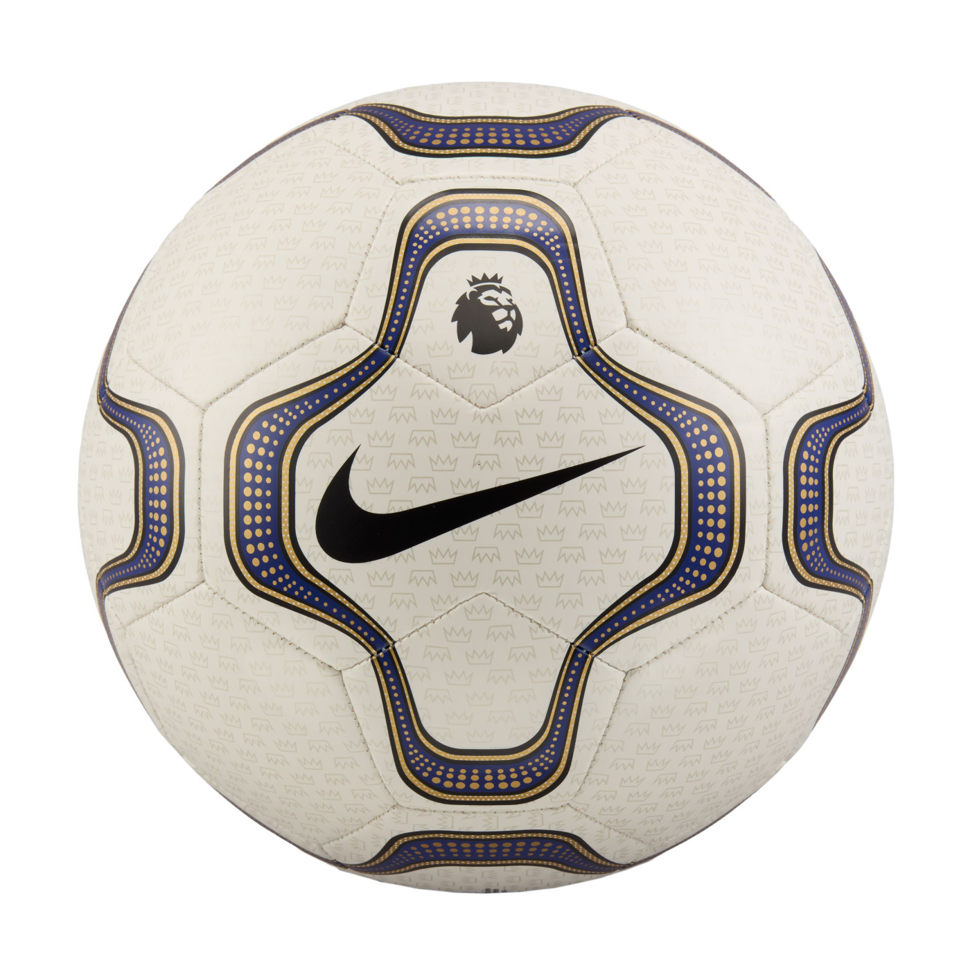 Nike Premier League Heritage Geo Merlin Voetbal Maat 5 Wit Blauw Goud