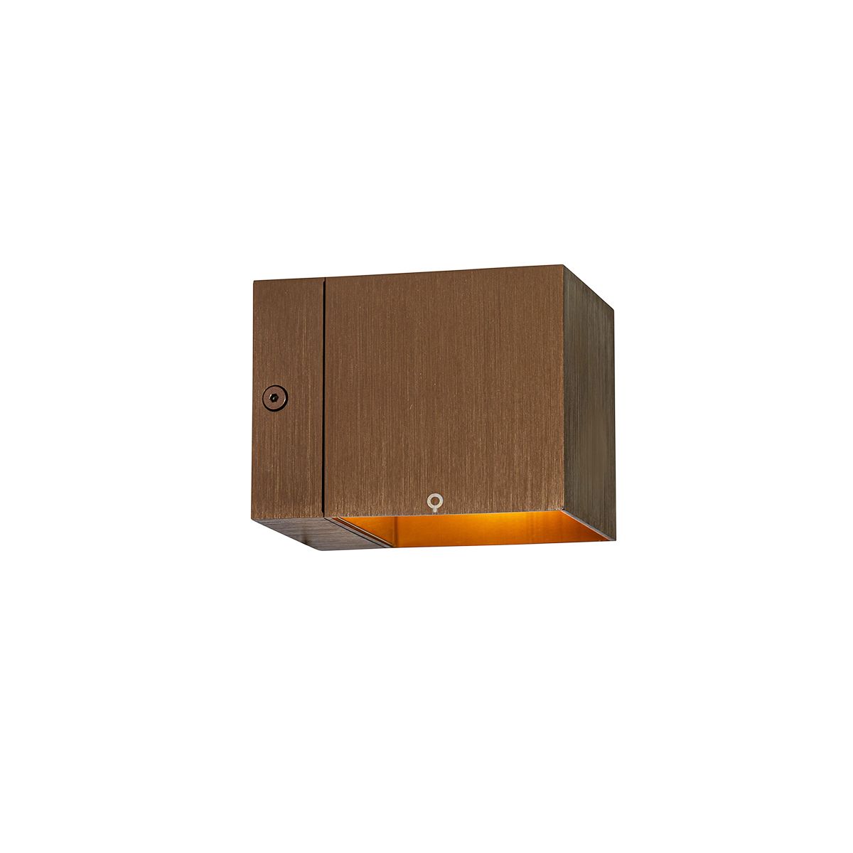 Smart wandlamp donkerbrons 8 cm incl. Wifi G9 - Transfer