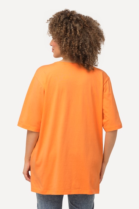 T-Shirt, V-Ausschnitt, Relaxed, Halbarm