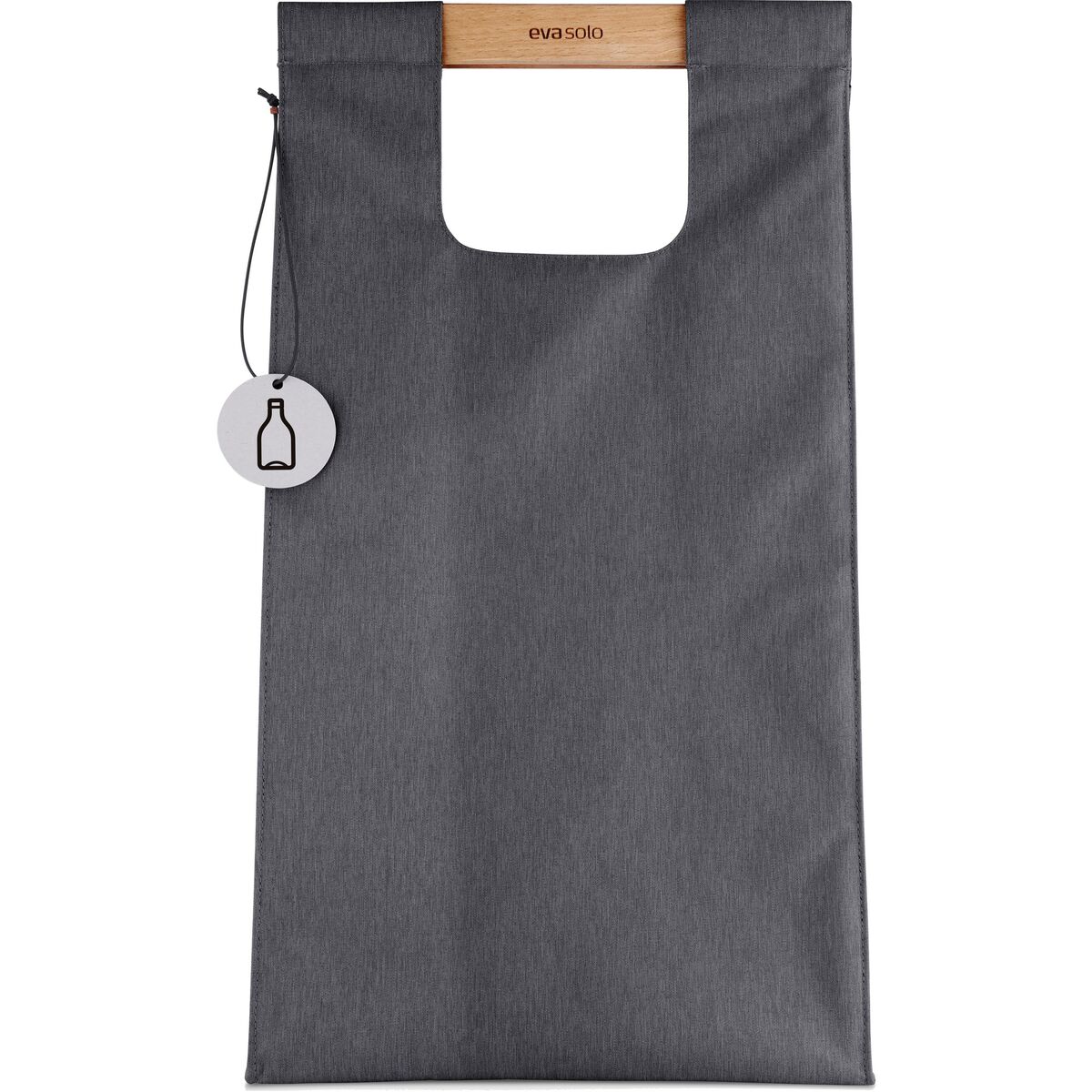 Søppelsorteringspose, 28 liter, mørkegrå