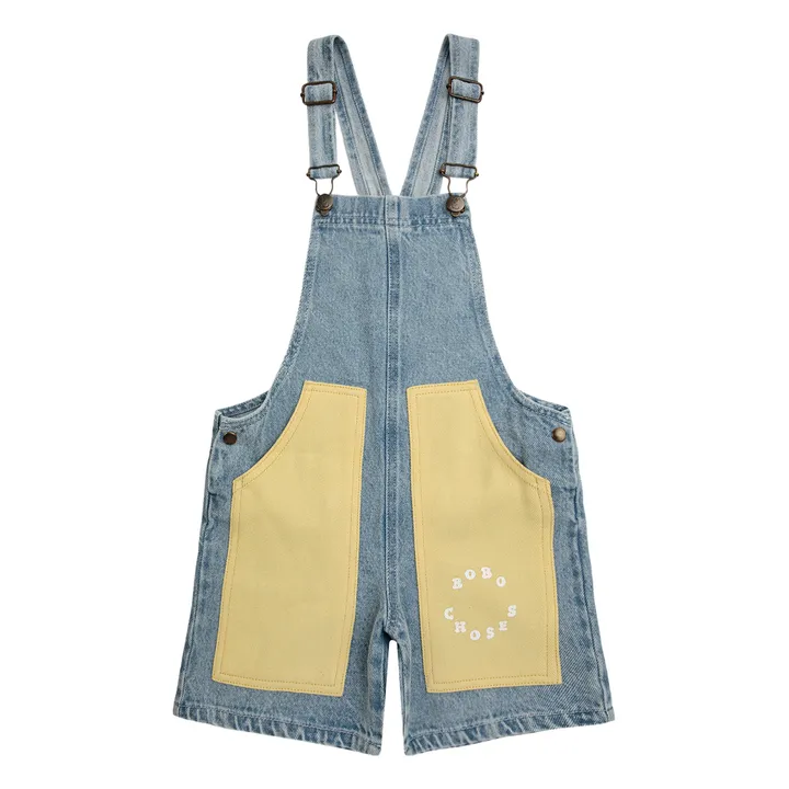 Bobo Choses Salopette Denim Circle | Bleu jean