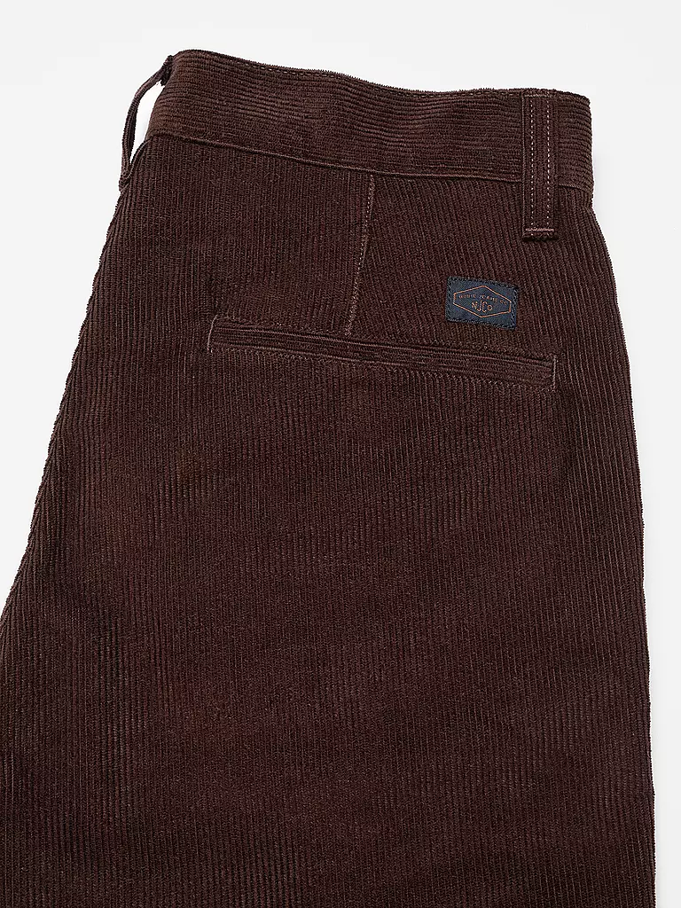 NUDIE JEANS Chino Slim Fit EASY ALVIN braun