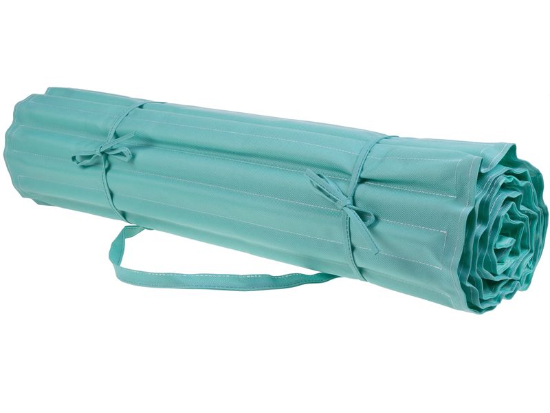 KOOR Strandmatte 180 x 60 cm, Blau Leichte, gepolsterte Matte für Strand und Camping