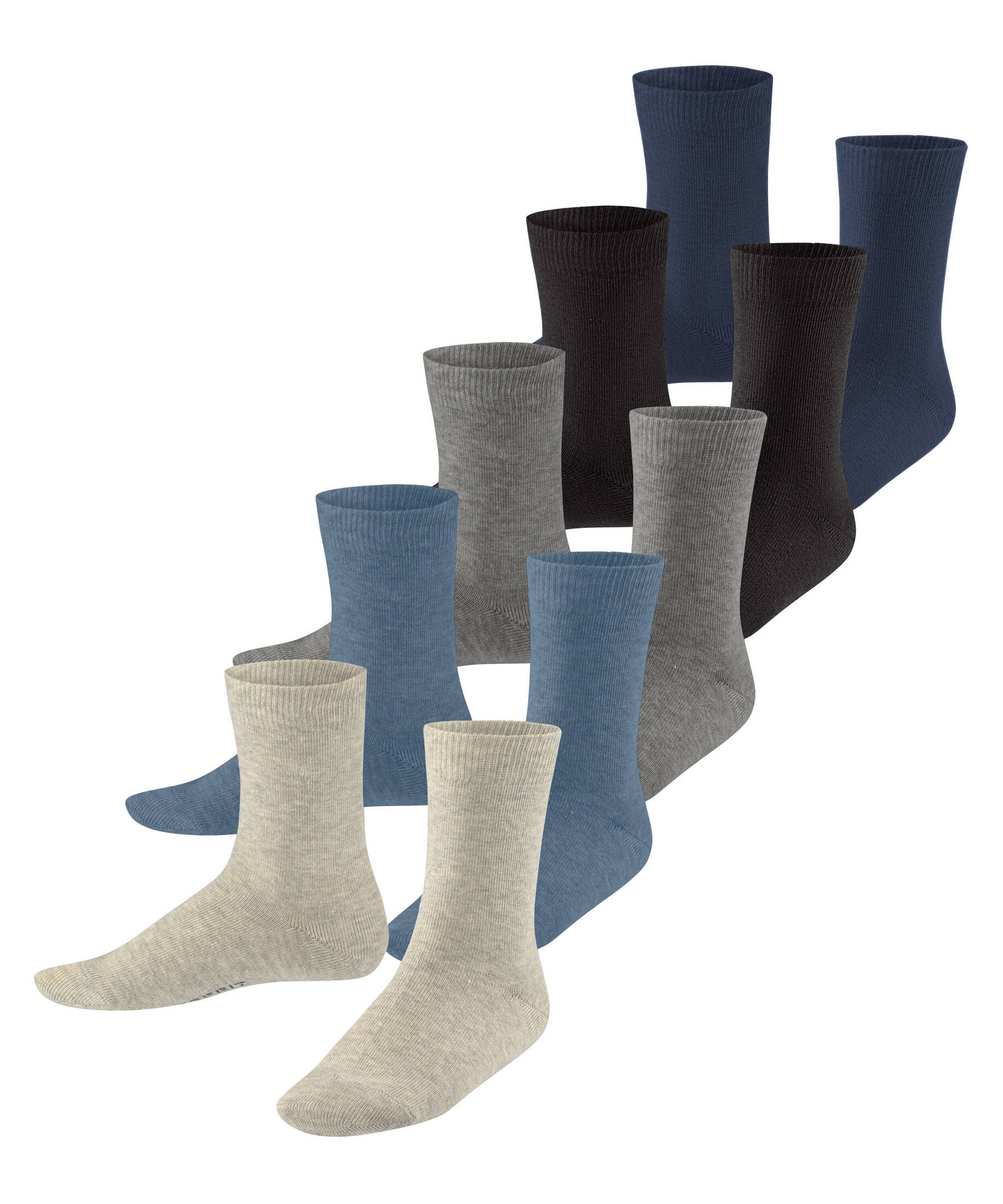 Esprit| Kinder Socken Solid Mix 5-Pack