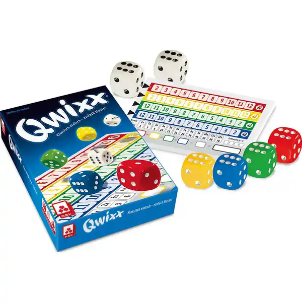 Spielkarten Qwixx