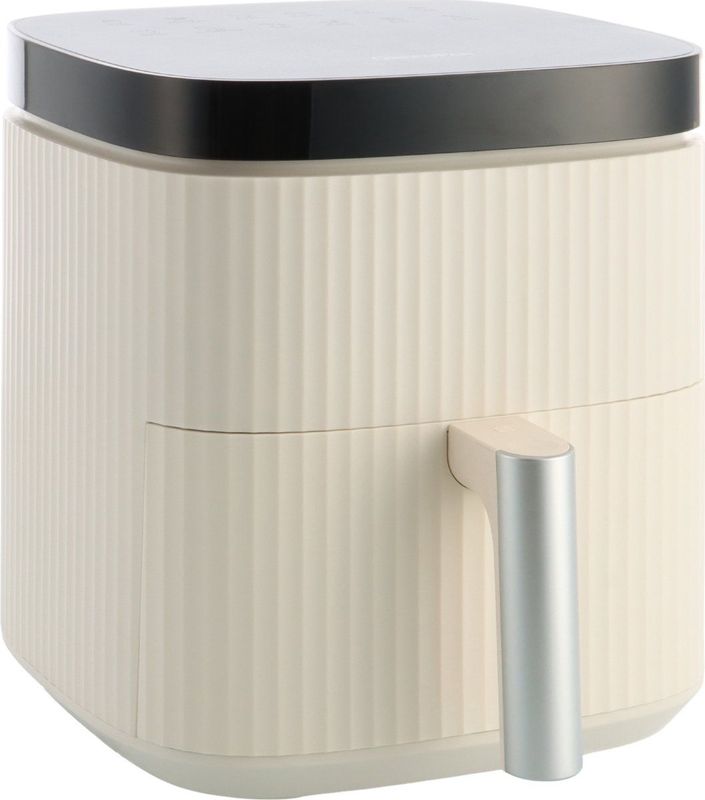Greenpan Silhouette Air Fryer XL - 5L - enkele mand - tot 4 personen - PFAS-vrij - 12 programma's - Automatisch uitschakelen - Met timerfunctie - Cream