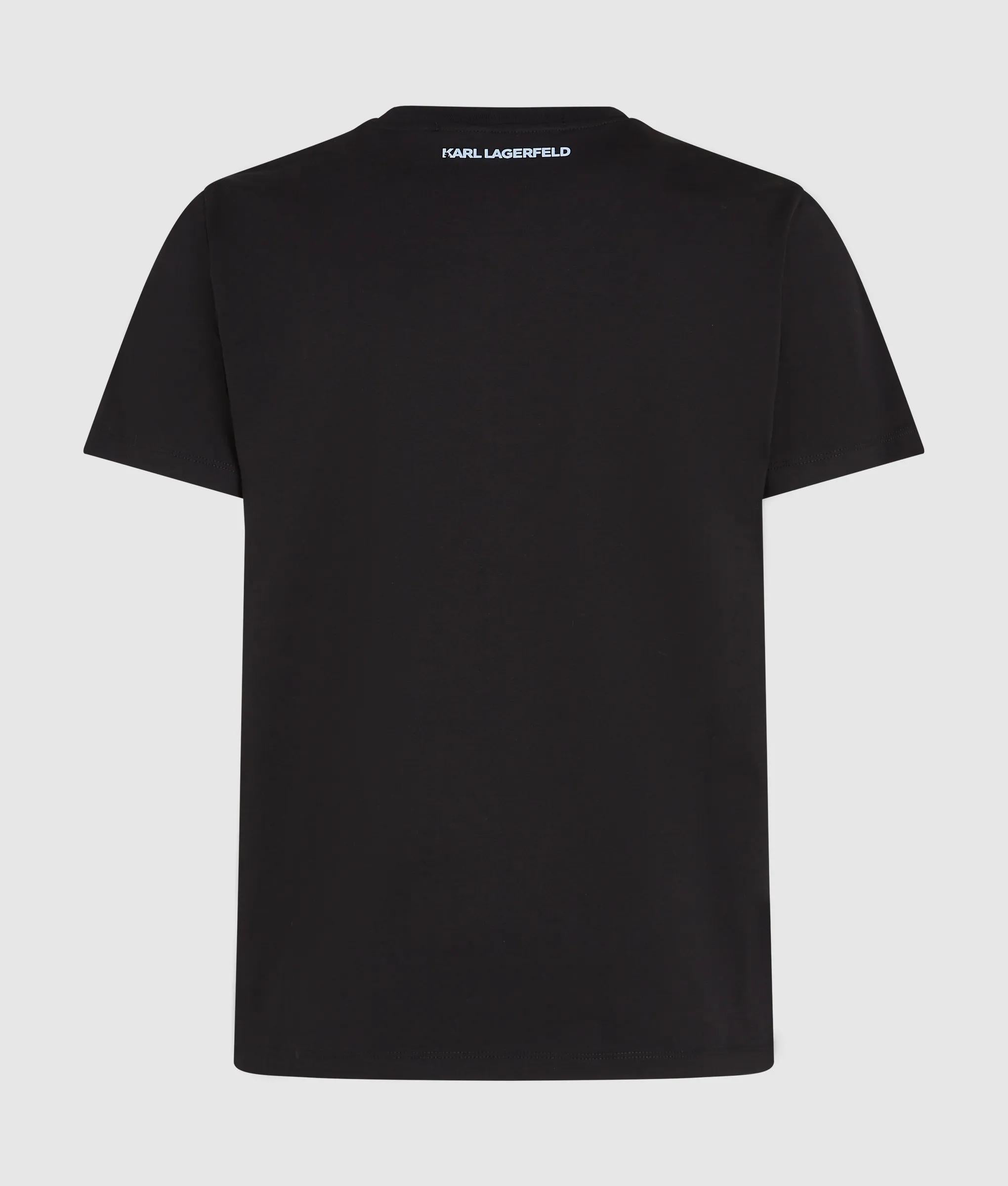 Ikon Choupette T-shirt met opdruk