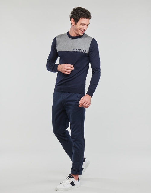 Guess - PERRY CN LOGO - Gris / Marine