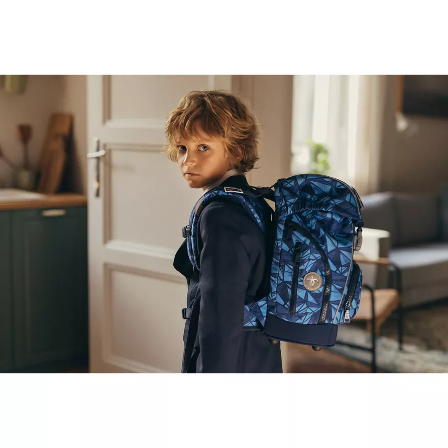 Belmil Schulranzen Premium Comfy Plus Set 5-teilig Glacier Blue