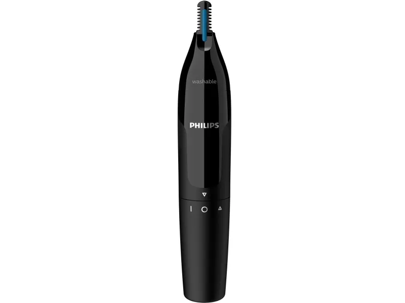 Philips Nose and Ear Trimmer NT1650/16 Wet & Dry, Black, Cordless