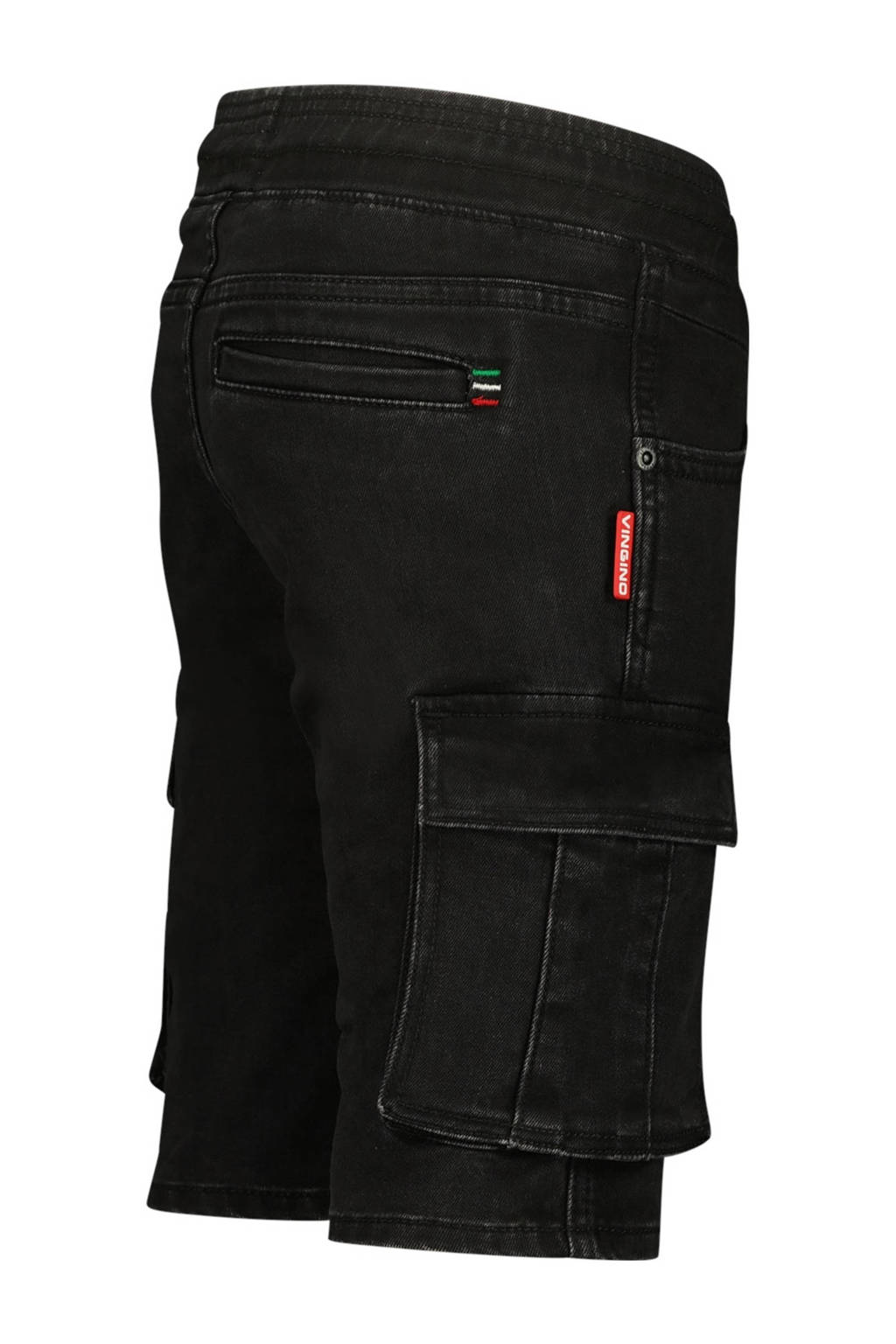 Vingino cargo short Cecario black denim