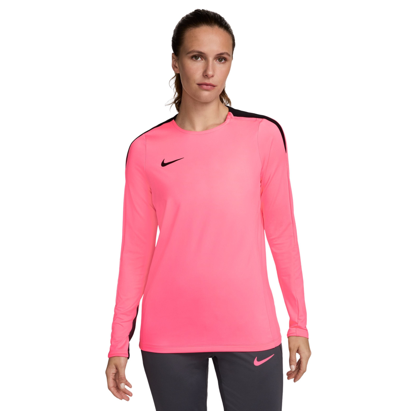 Nike Strike Crew Trainingstrui Dames Roze Zwart