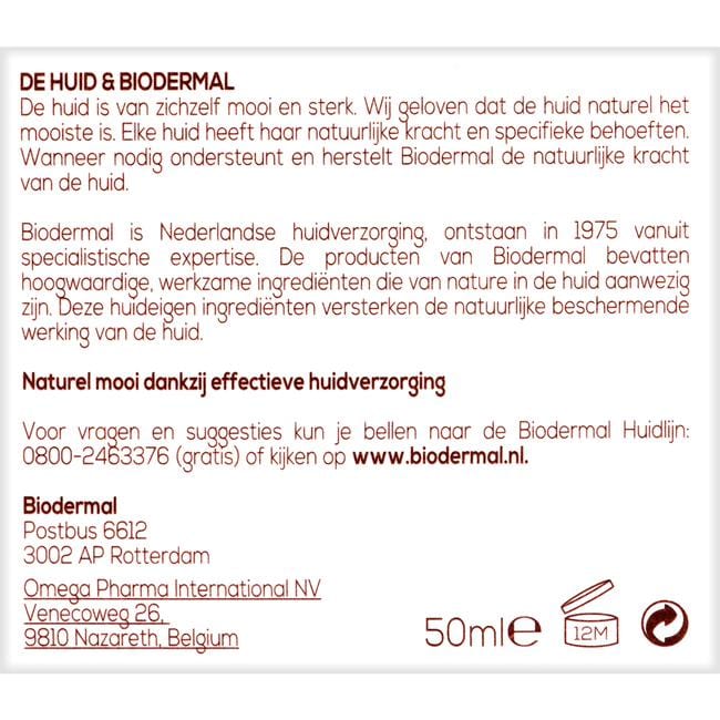 Biodermal Anti Age 50+ Dagcrème SPF 15 50 ML