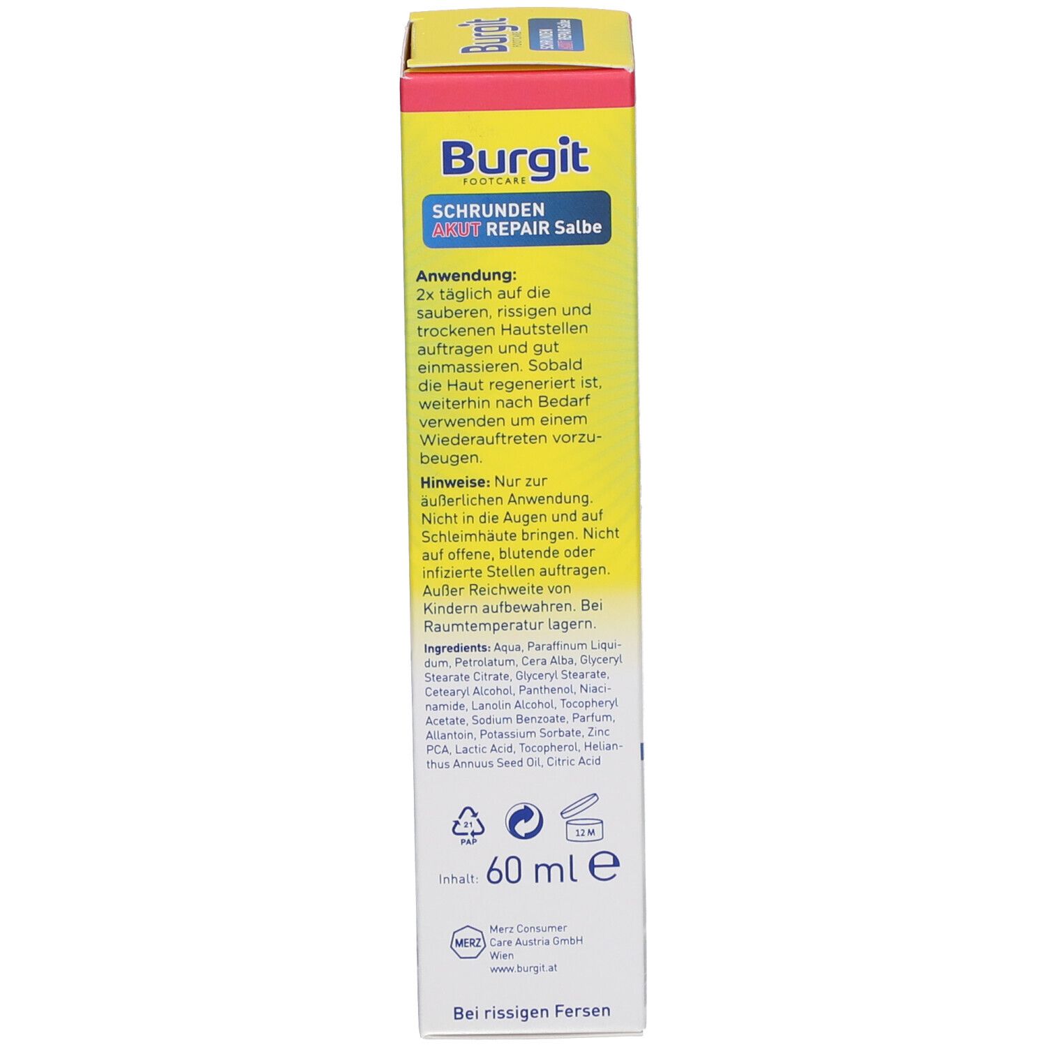 Burgit Schrunden Repair Salbe