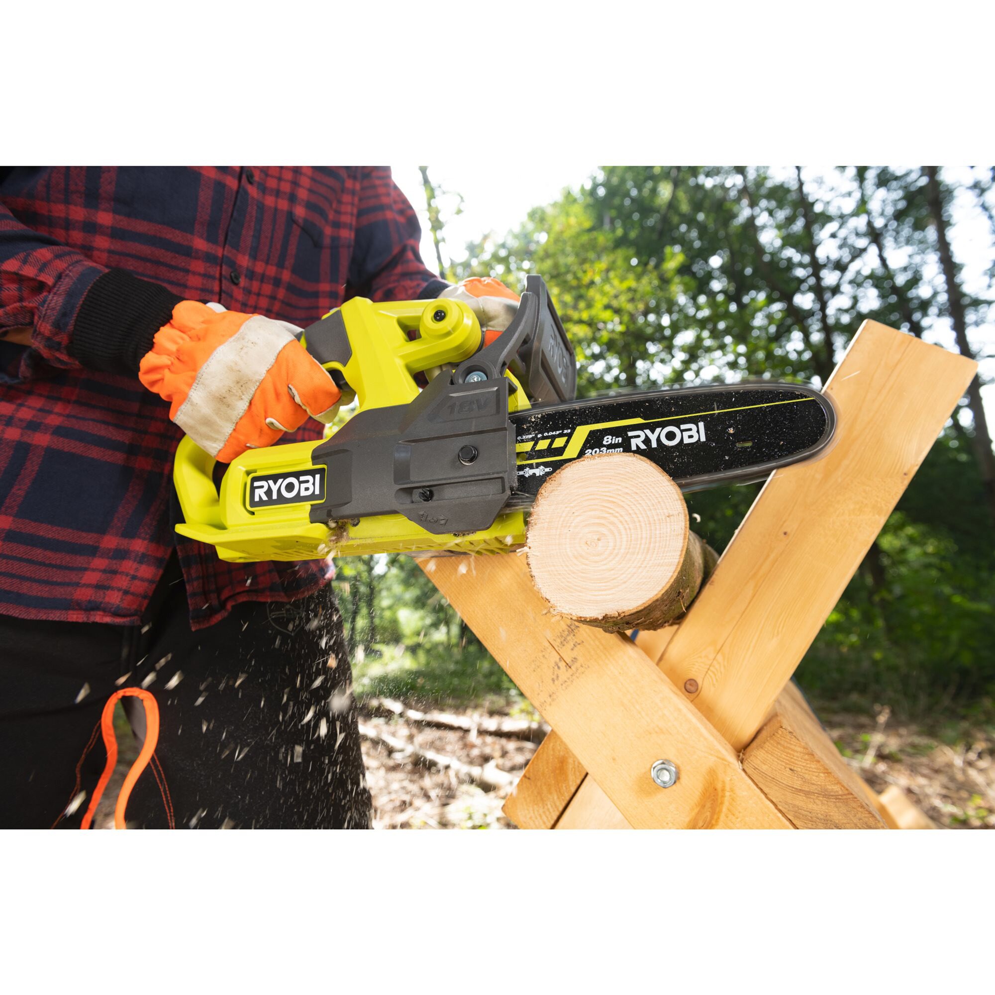 Ryobi Kettensäge ONE+ Akku-Kettensäge RY18CS20A-125, 18Volt