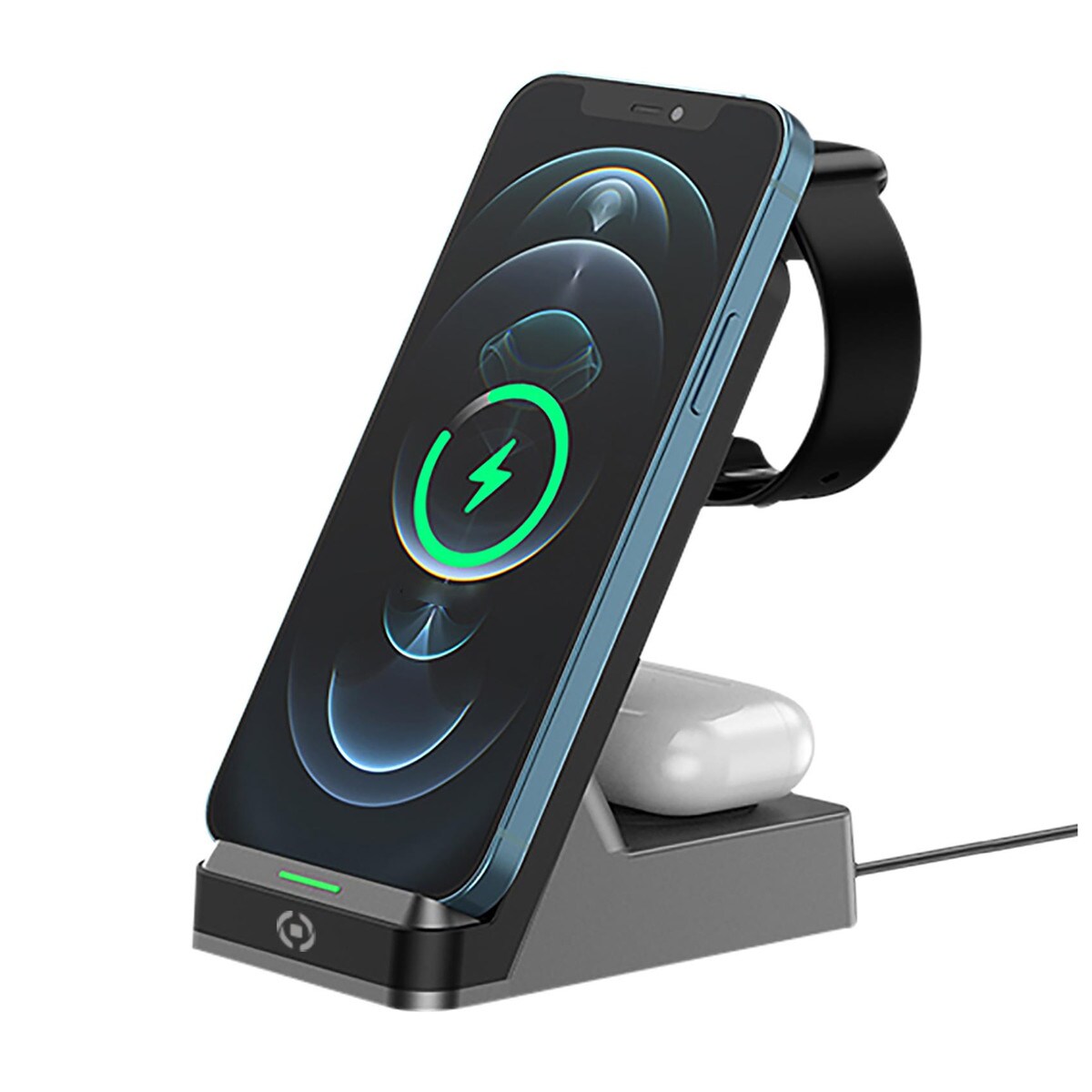 CELLY 3in1 Kabelloses Ladegerät 15W