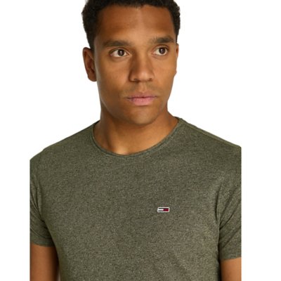 Tee-shirt à manches courtes homme Slim Jaspe TOMMY HILFIGER