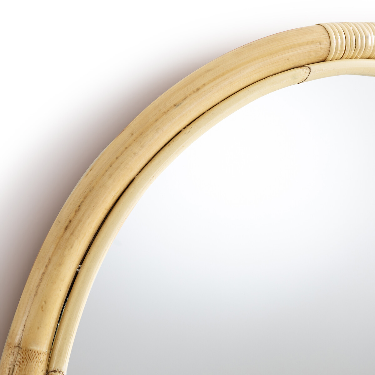 LA REDOUTE INTERIEURS<br>Espelho redondo em rattan Ø60 cm, Nogu