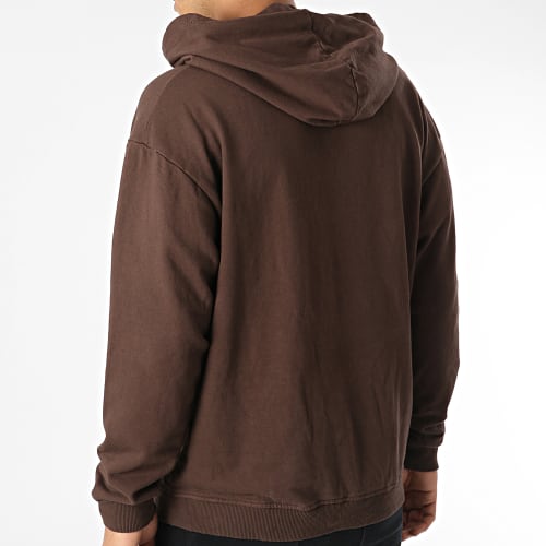 Sweat Capuche D7417 Marron