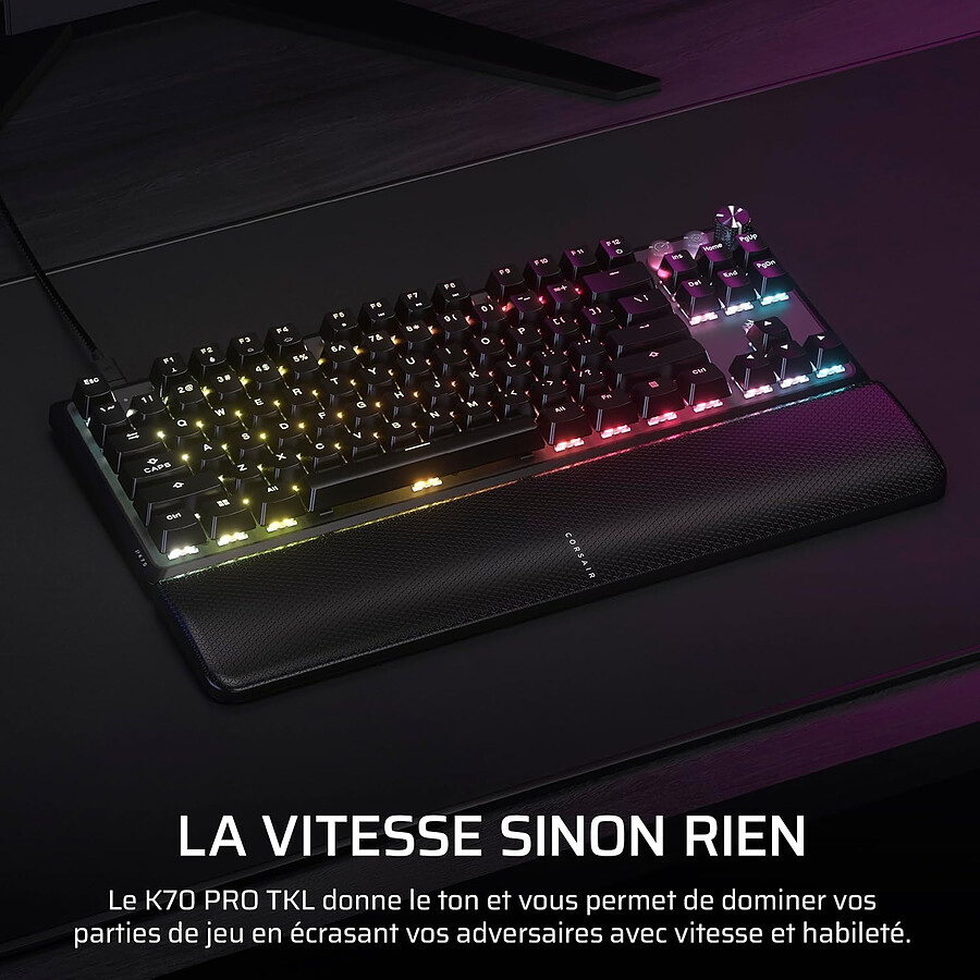 Corsair K70 Pro TKL RGB - Corsair MGX Hyperdrive