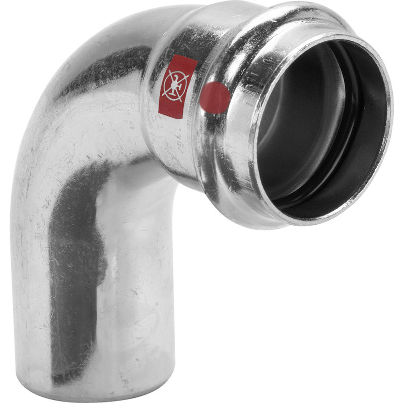 Viega Prestabo 1116.1 staal pers insteekbocht 90° 15mm