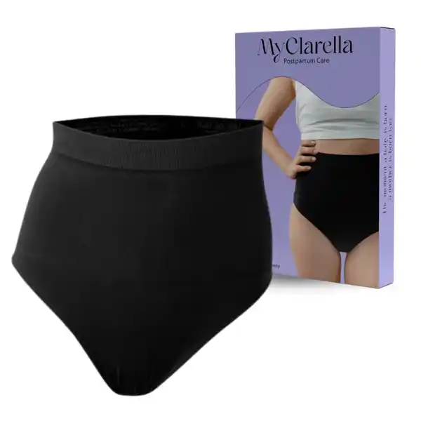 Wochenbett-Unterwäsche The Support Panty schwarz Gr. M