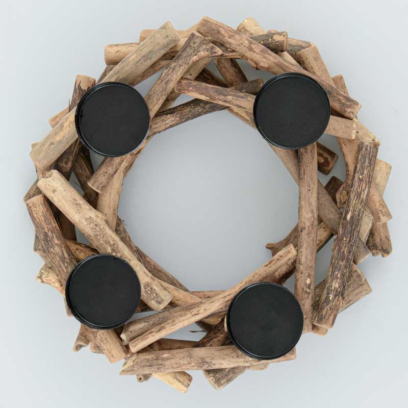 Centre de table porte bougies