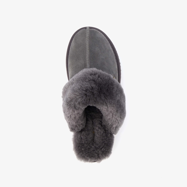 Hush Puppies suede dames pantoffels