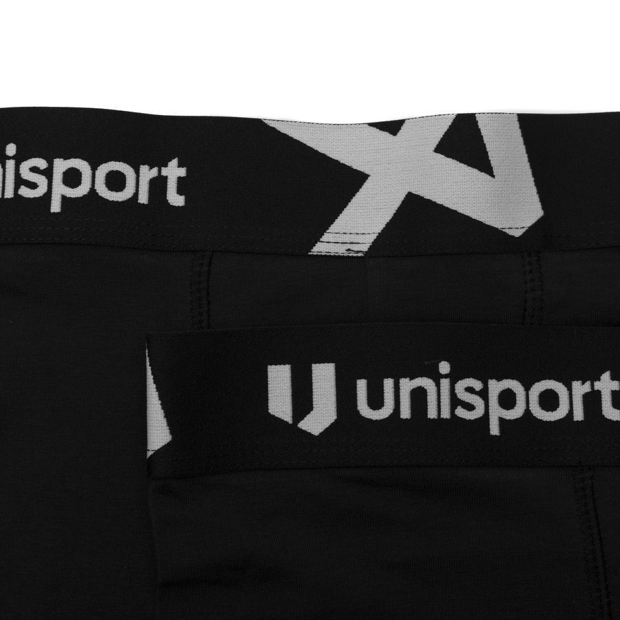 Unisport Shorts Boxer 2-Pack - Noir Enfant