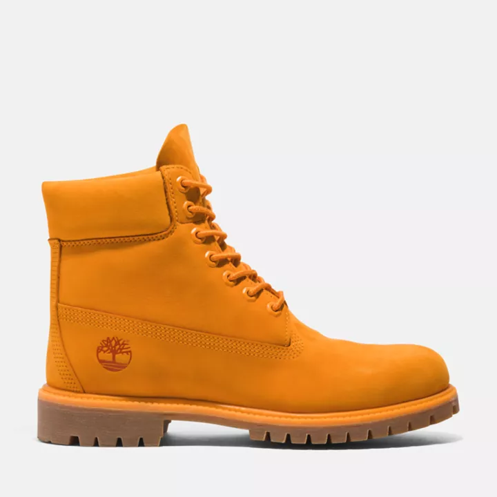 Timberland 50th Edition Premium 6-Inch Boot imperméables pour homme en orange