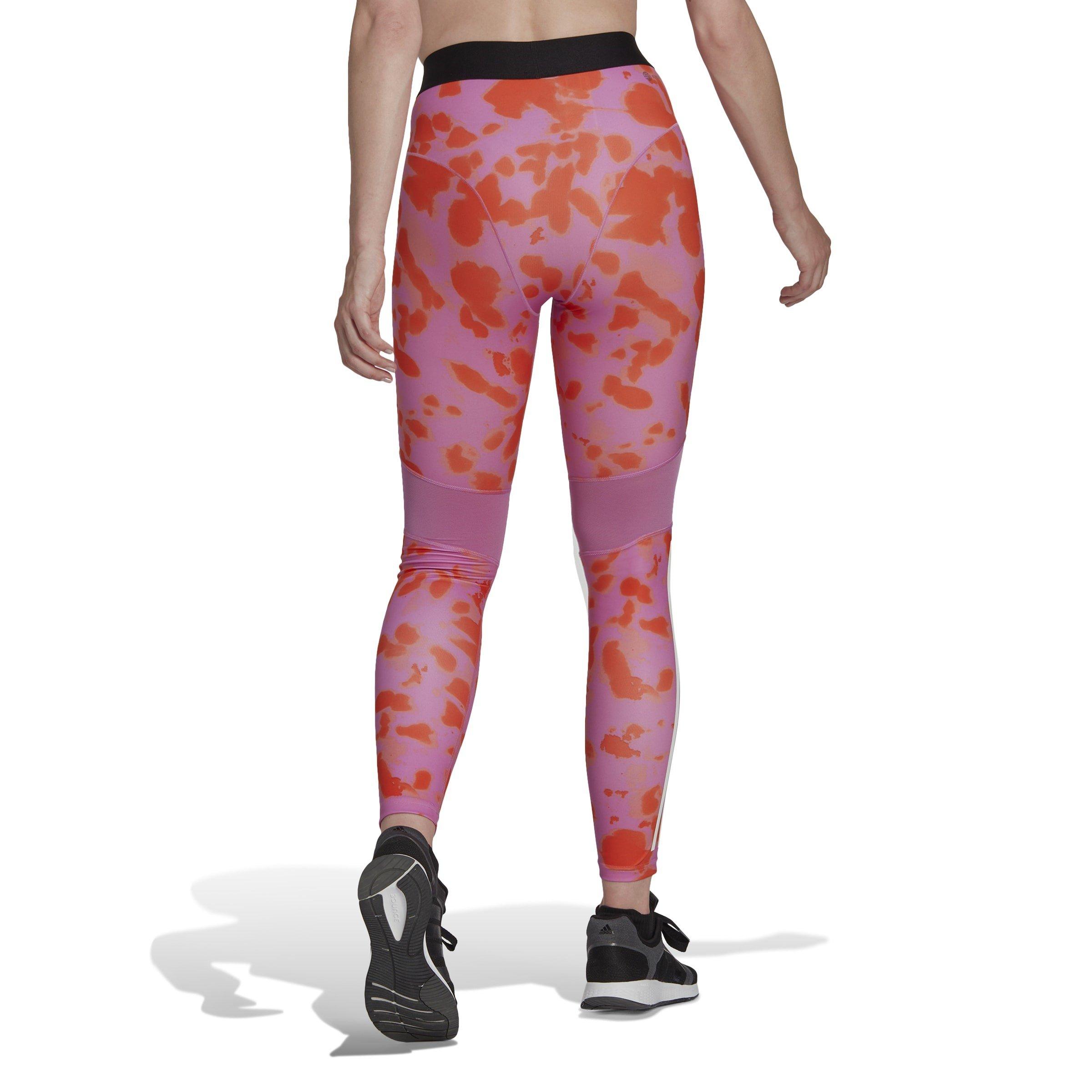 adidas Hyperglam Printed 7 8 Leggings Womens
