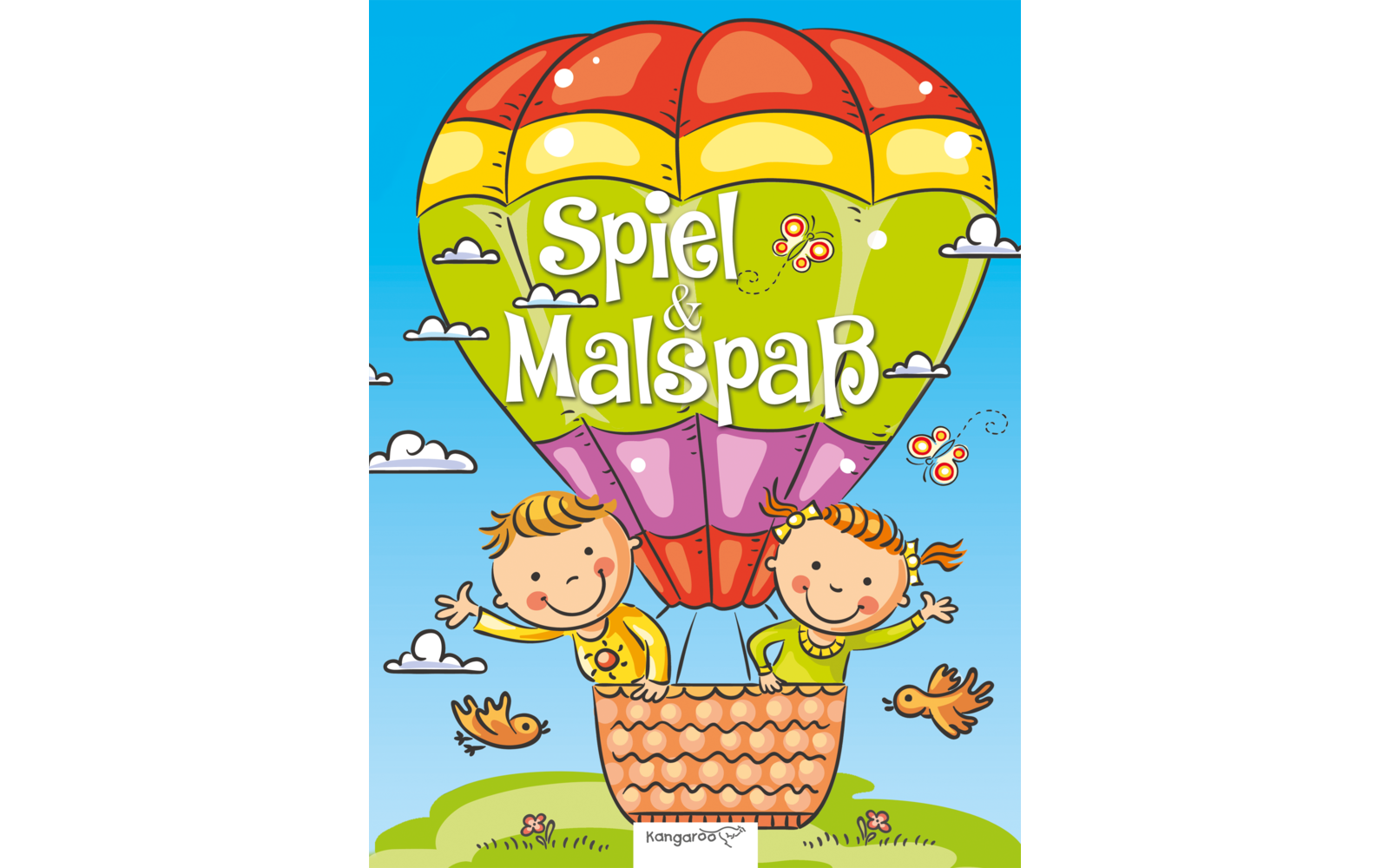 Kangaroo Kinderbücher Spiel- und Malspaß - Heißluftballon