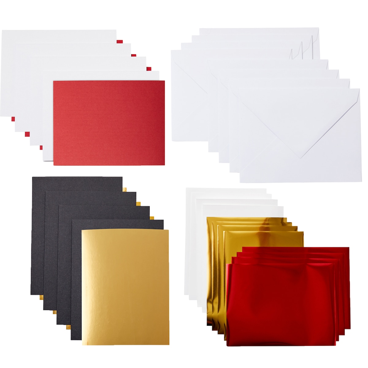 Cricut Joy A2 Foil innleggskort 8-pakk (royal flush)