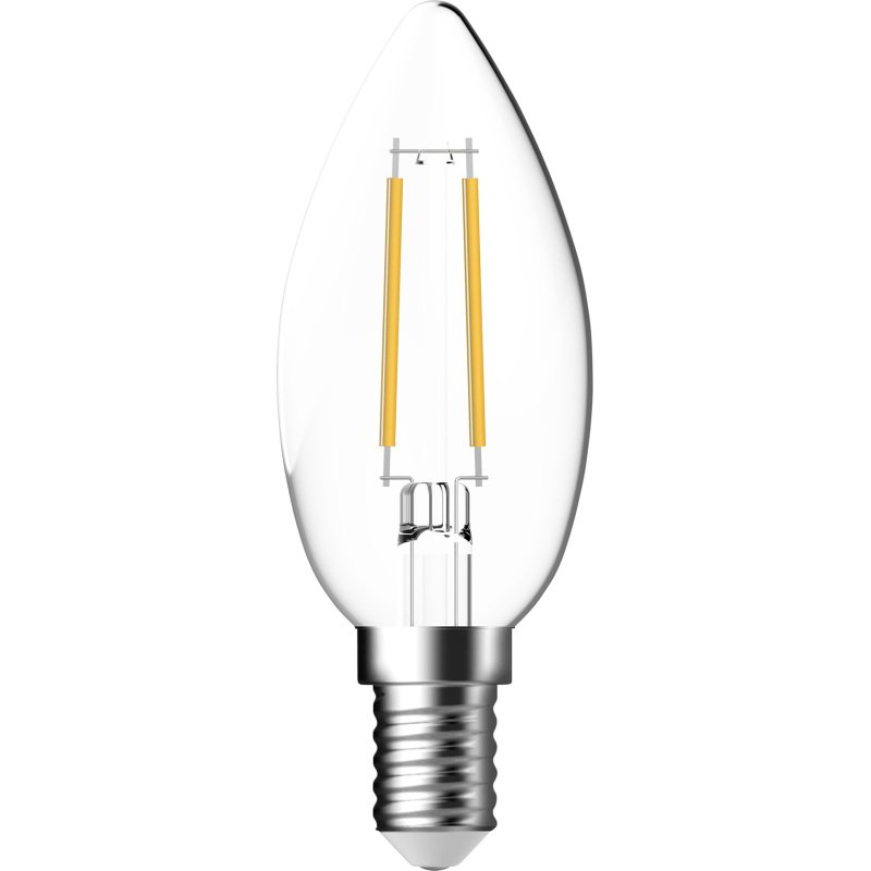 Ampoule LED - E14 - 4 W - Flamme à filament
