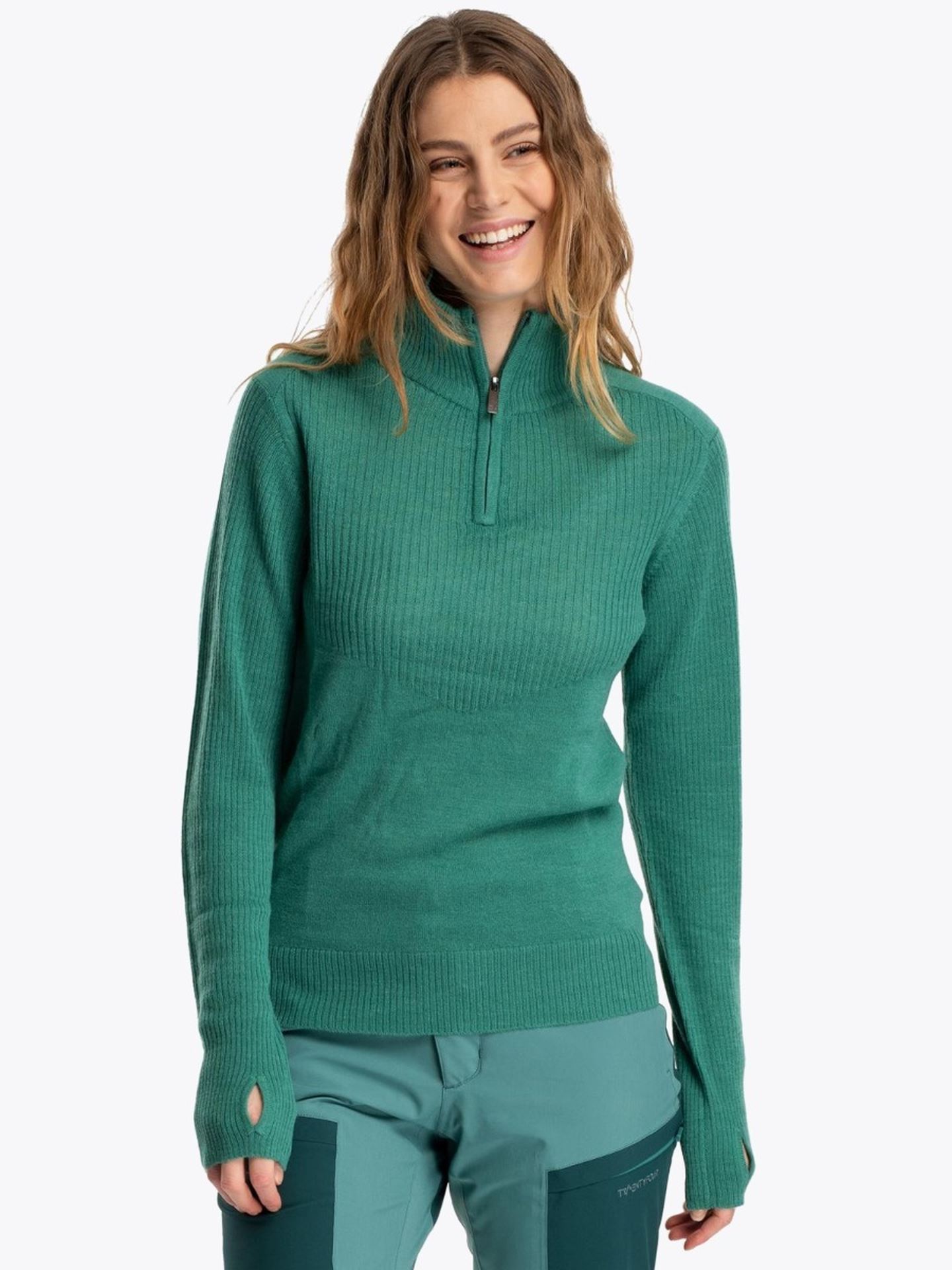 Flåm Half Zip Ullgenser