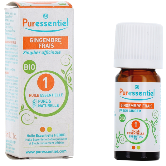 Puressentiel Gingembre Frais BIO huile essentielle