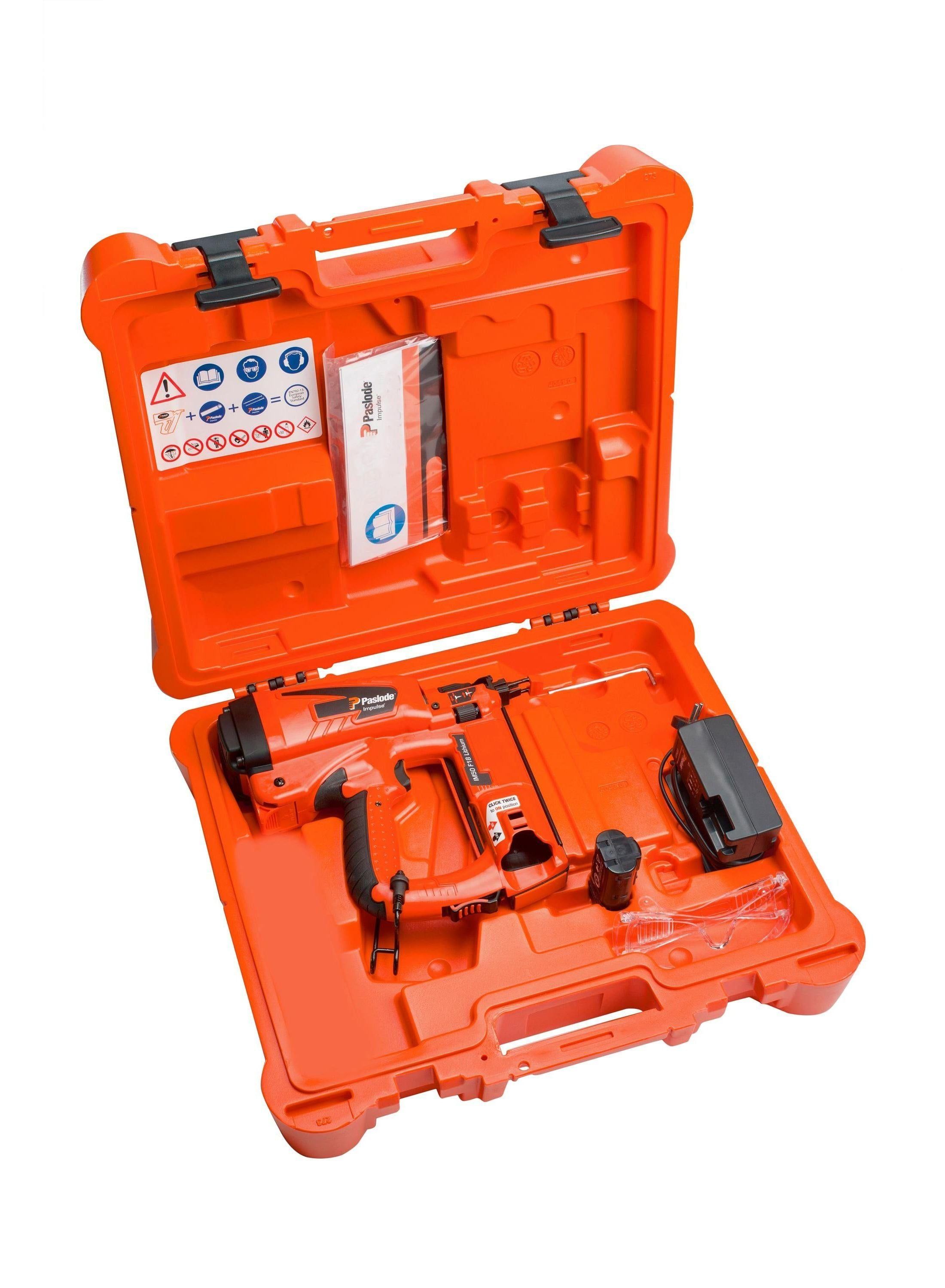 Paslode IM50F18 LI Afwerknagelapparaat op gas (16-50mm) - 013332