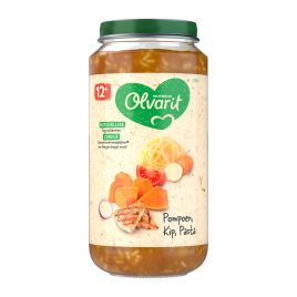 Olvarit Pompoen met kip en pasta (vanaf 12 maanden)