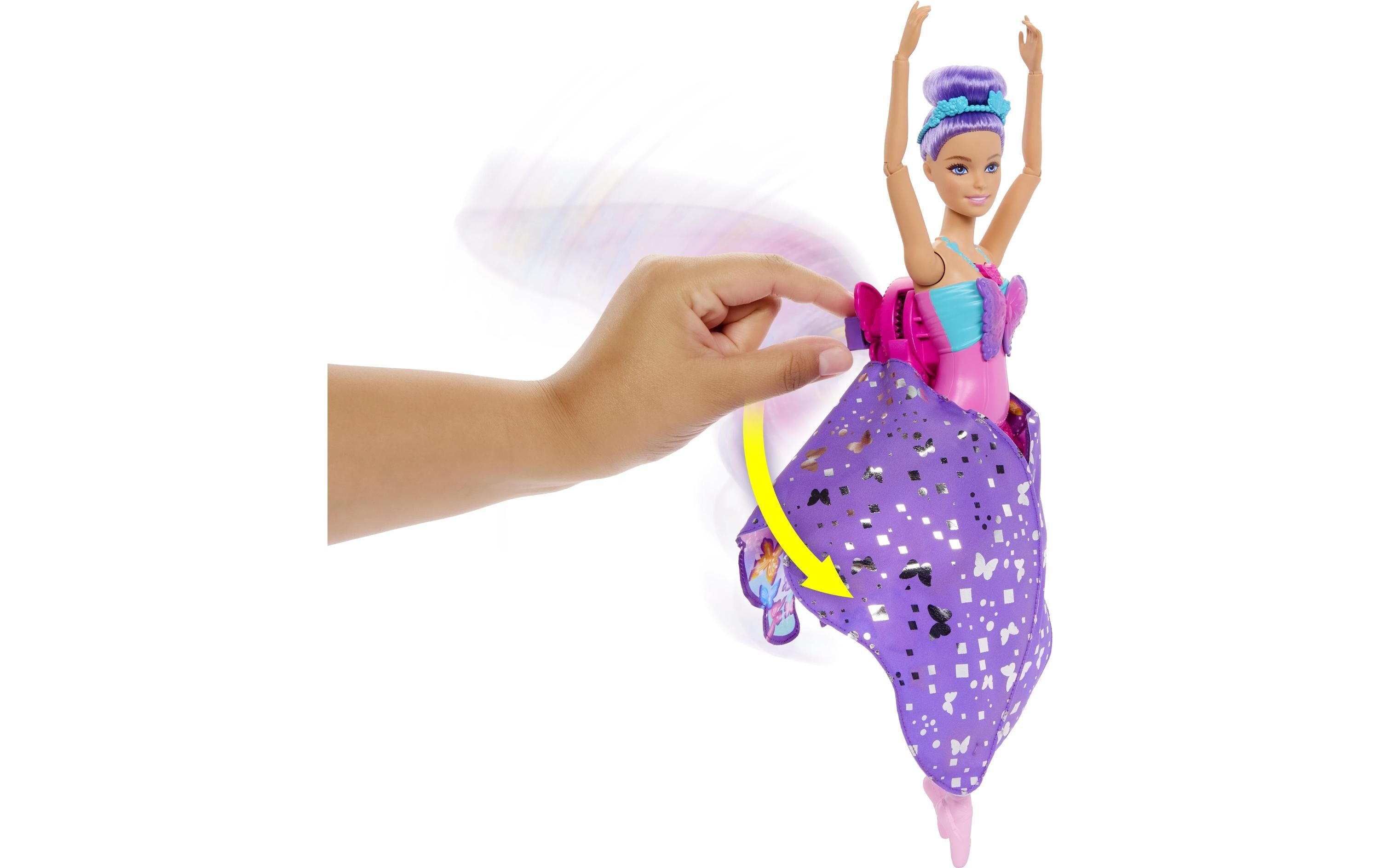 Puppe Butterfly DancerFlatter-Puppe mit cooler 2-in-1-Verwandlung