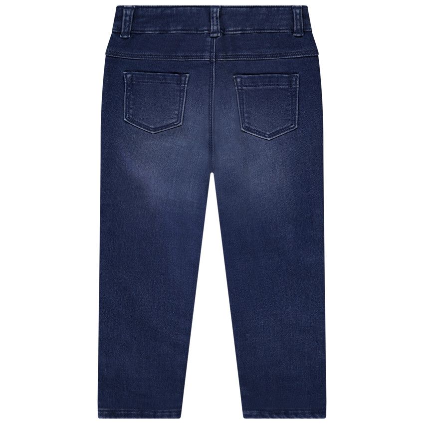 Jean slim effet délavé pour bébé garçon - Bleu moyen