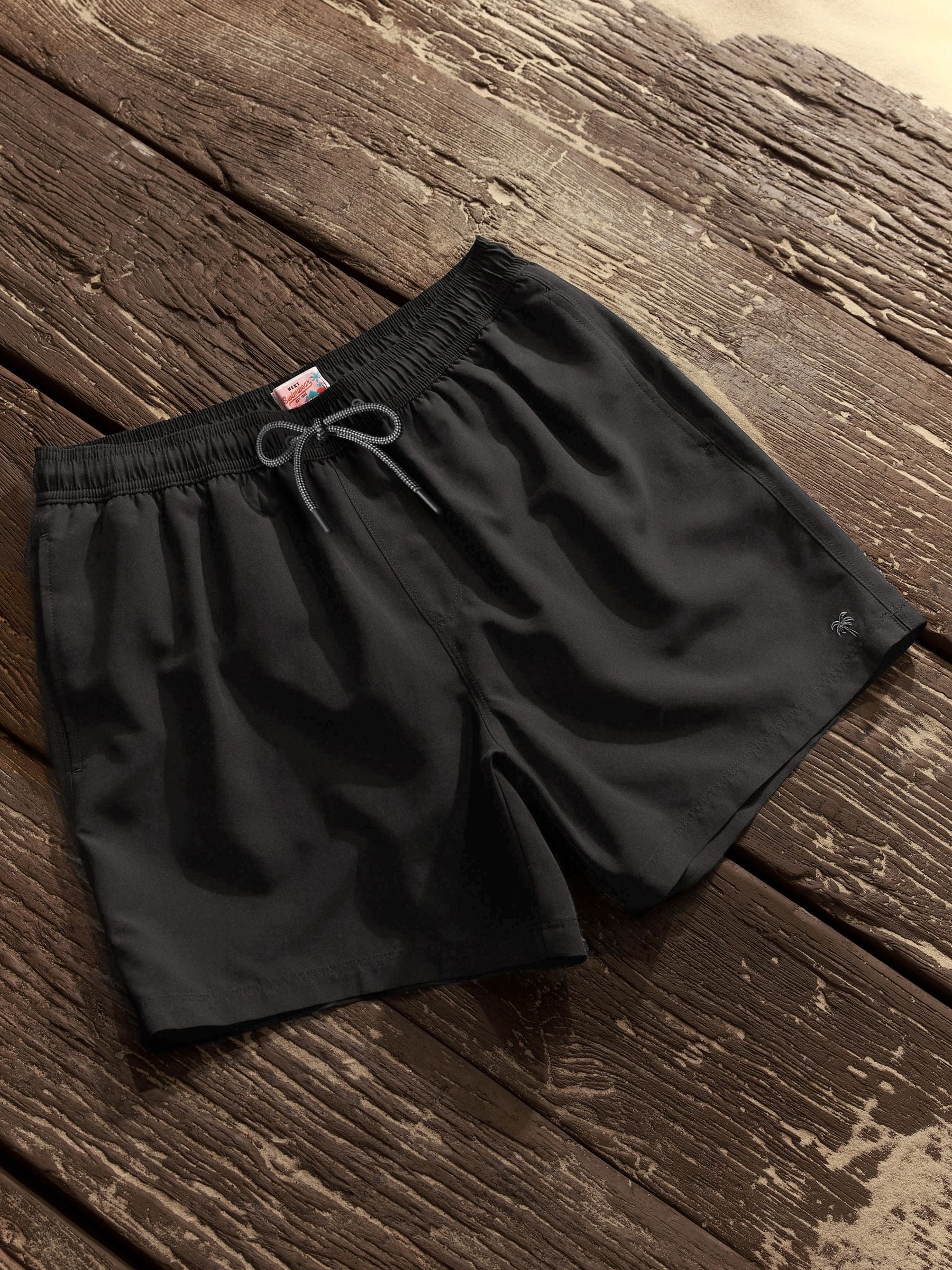 Zwart - Essential zwemshort