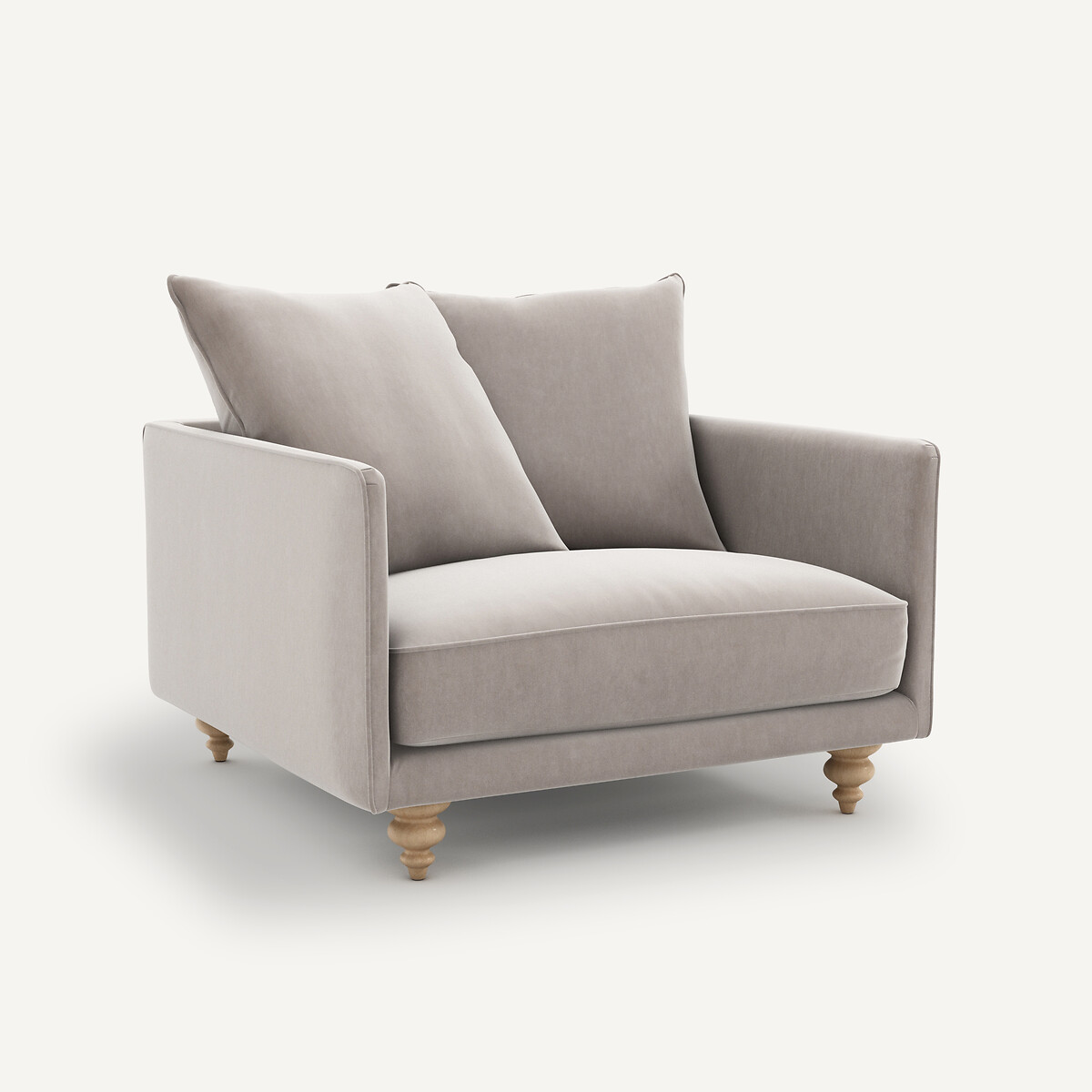AM.PM<br> Poltrona de veludo, Lazare