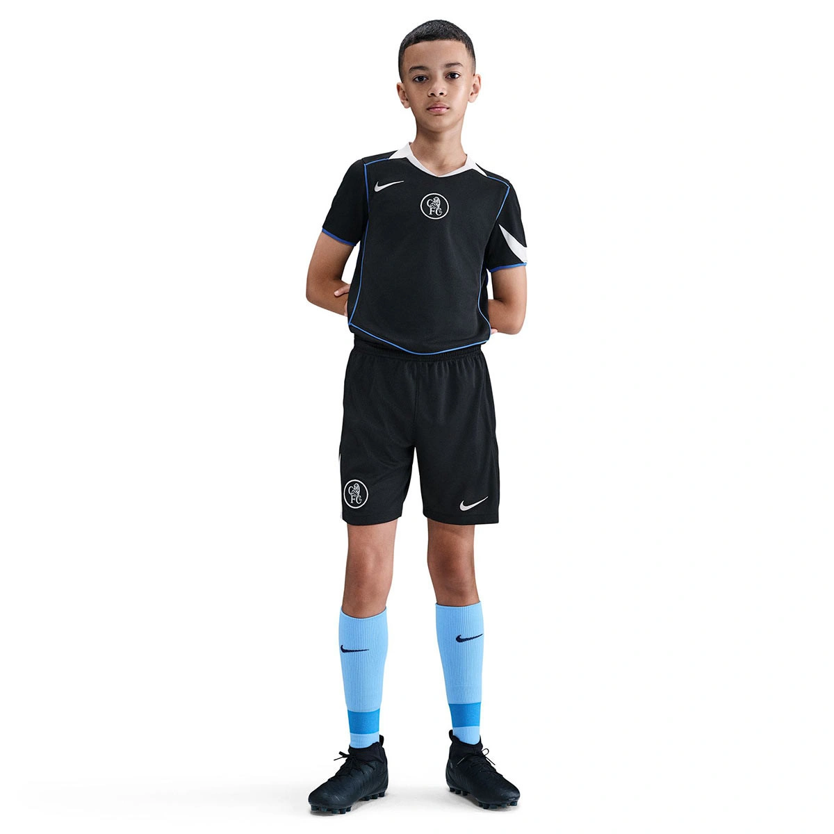 Calções Nike Chelsea FC x Total 90 Terceiro Equipamento 2025-2026 Criança