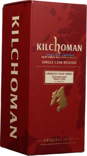 KILCHOMAN VINTAGE 2019 MUSCATEL SINGLE CASK 70CL