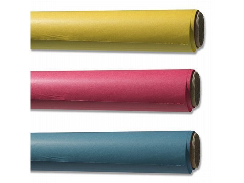 Blumenseide Rollen, farbig, nassfest