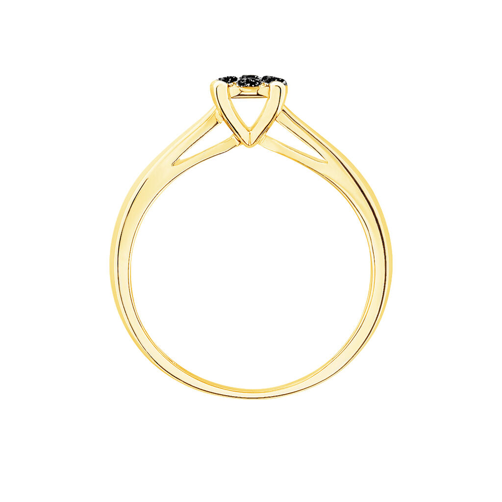 Bague Solitaire Collection Grace Or Jaune Diamant