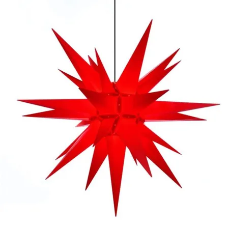 Herrnhuter Außenstern A13 rot, 130cm, ohne Kabel